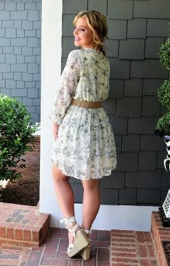 TCEC - CD02296 - 52622 Hopeful Romance Floral Dress - Ivory 6 TCEC - CD02296 - 52622 Hopeful Romance Floral Dress - Ivory