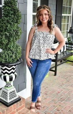 Staccato - 18506-PP - 31022 TOPS So Incredible Print Top - Ivory