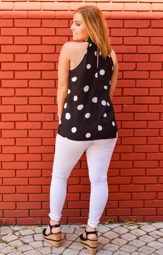 Vision - T6065PP - 31521 Graceful Moments Print Top - Black/White TOPS 3 Vision - T6065PP - 31521 Graceful Moments Print Top - Black/White TOPS