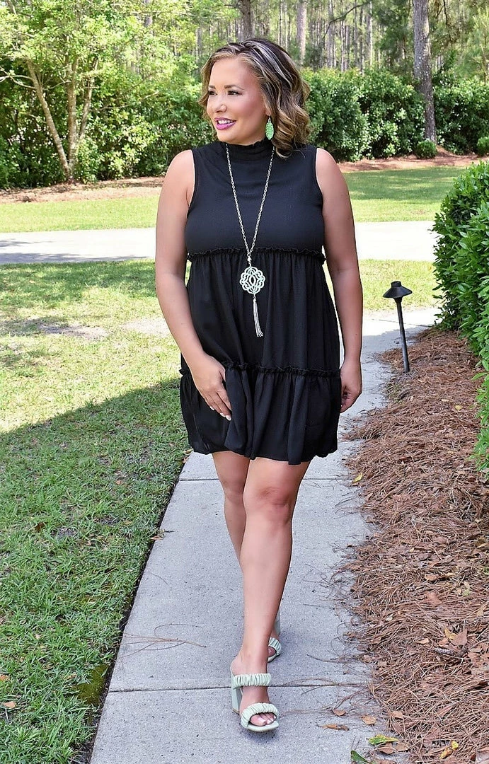 Heimish - BL-D1046F - 42922 For The Fun Of It Dress - Black 1 Heimish - BL-D1046F - 42922 For The Fun Of It Dress - Black