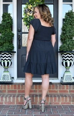 Andree - PD10002-PP - 21922 DRESSES Having A Moment Dress - Black 6 Andree - PD10002-PP - 21922 DRESSES Having A Moment Dress - Black