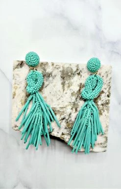 Beads Corner - E-61-SB - 71822 Certain Of You Earrings - Mint Accessories