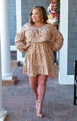 Cozy Casual - YD1230C - 112521 Country Roads Floral Dress - Cream DRESSES 7 Cozy Casual - YD1230C - 112521 Country Roads Floral Dress - Cream DRESSES