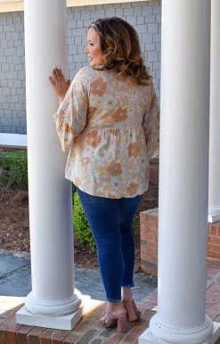 Andree - PT10151-PP - 21522 If You Insist Floral Top - Multi