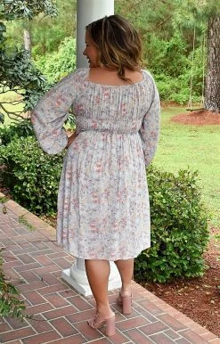143 Story - DM7821-PP - 41222 Perfect Days Floral Dress - Multi DRESSES