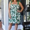 Staccato - 71443PP - 51522 Love Connection Floral Dress - Green DRESSES