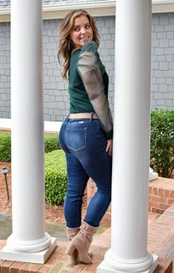 TCEC - CT7418 - 12422 Make A Statement Bodysuit - Hunter Green