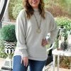 Staccato - 53238PP - 11222 TOPS Pursue Your Passion Sweater - Heather Gray