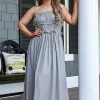 Heimish - WD1059L - 42822 Coming Back For More Maxi Dress - Slate
