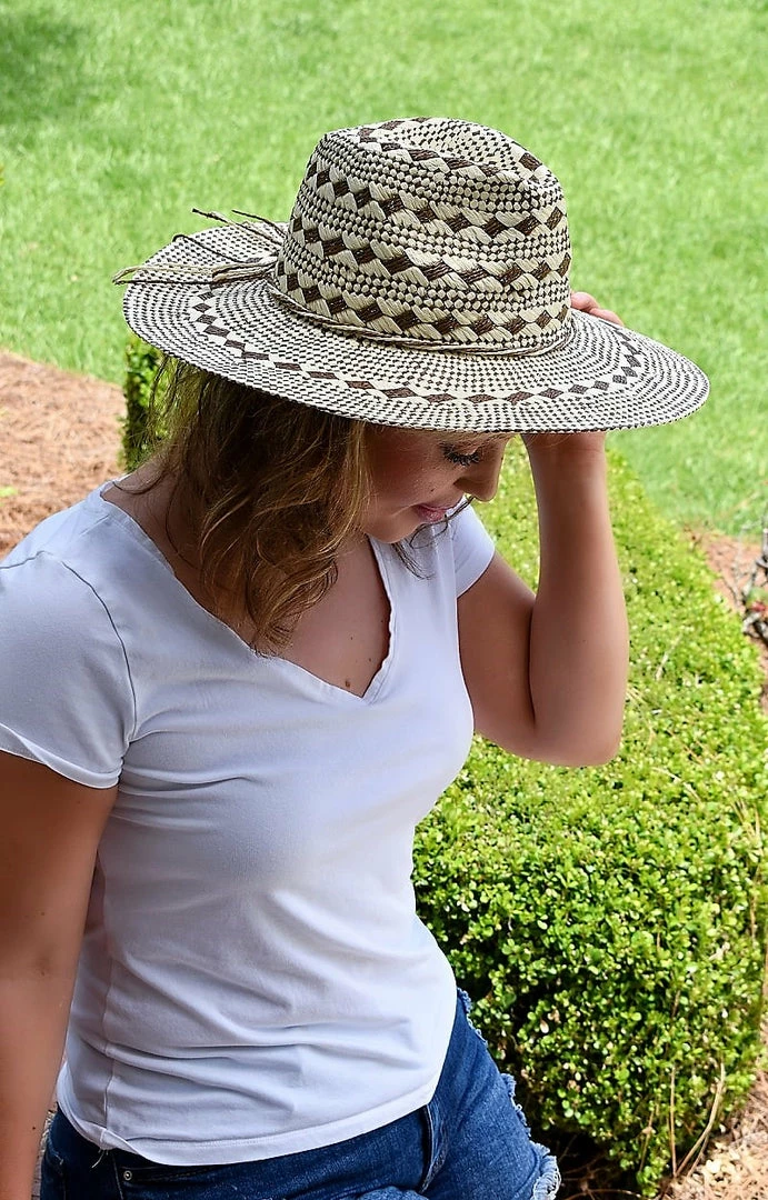 Fame Accessories - MMT8303BR - 72122 Canopy Of Love Hat - Brown 1 Fame Accessories - MMT8303BR - 72122 Canopy Of Love Hat - Brown