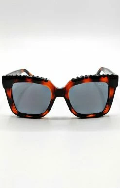 Quay - QW-000602-TORTSTUD - 92820 Accessories Quay Australia - Icy Studs Tortoise Sunglasses