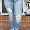 Kancan - 6204M - 62521 All The Attention Distressed Skinny Jeans BOTTOMS
