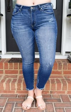 Kancan - KC7122D - 8721 Instant Fave Distressed Skinny Jeans BOTTOMS