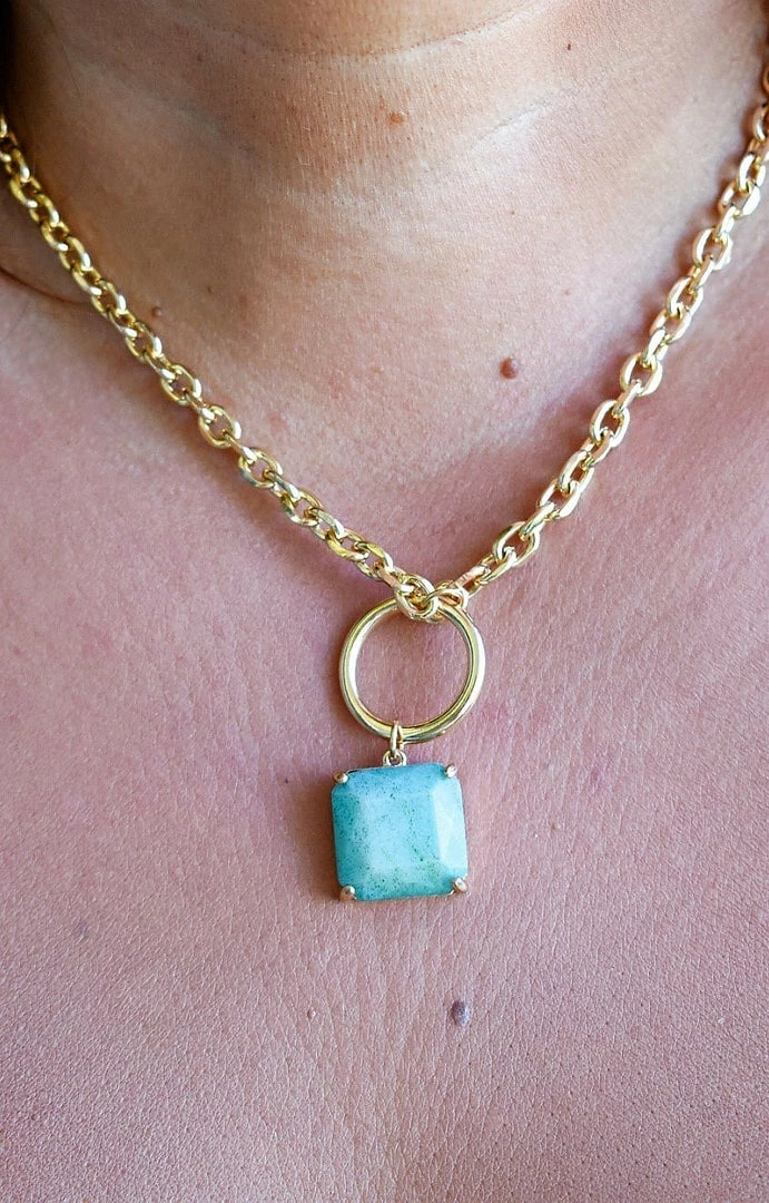 What's Hot - 1652MT - 4822 Trusting Myself Necklace - Mint Accessories 2 What's Hot - 1652MT - 4822 Trusting Myself Necklace - Mint Accessories