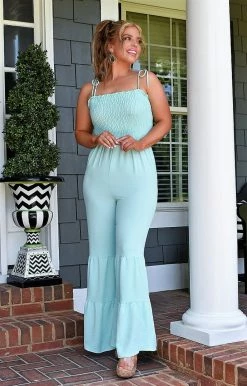 Vision - JP117PP - 61822 New Found Love Jumpsuit - Mint