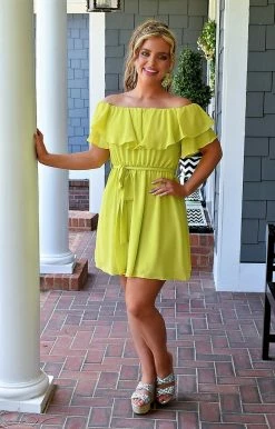 Spin USA - MD3761 - 62122 Refreshing Breeze Dress - Kiwi 7 Spin USA - MD3761 - 62122 Refreshing Breeze Dress - Kiwi