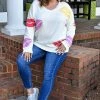 143 Story - ITM6796 - 22822 Pucker Up Print Sweater