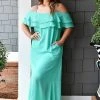 Heimish - BL-WD1058V - 31622 DRESSES Happy Anywhere Maxi Dress - Mint