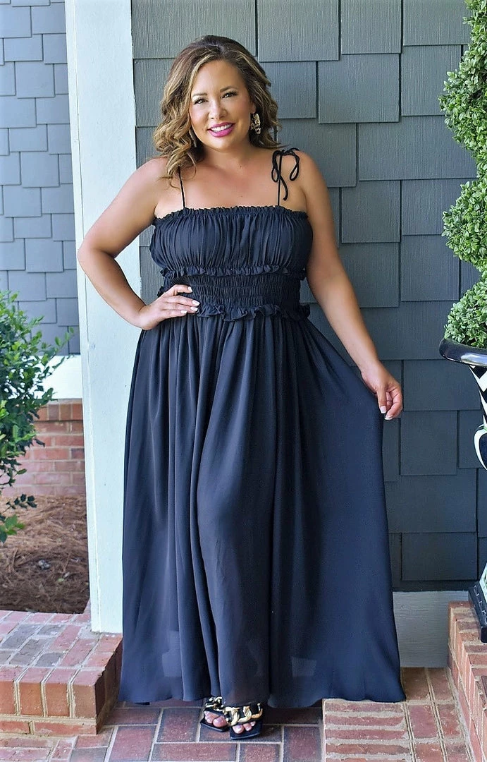 Heimish - WD1059L - 5122 Coming Back For More Maxi Dress - Black DRESSES 2 Heimish - WD1059L - 5122 Coming Back For More Maxi Dress - Black DRESSES