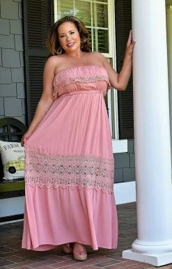 Heimish - WD1004F - 41722 DRESSES Easy To Love Maxi Dress - Rose