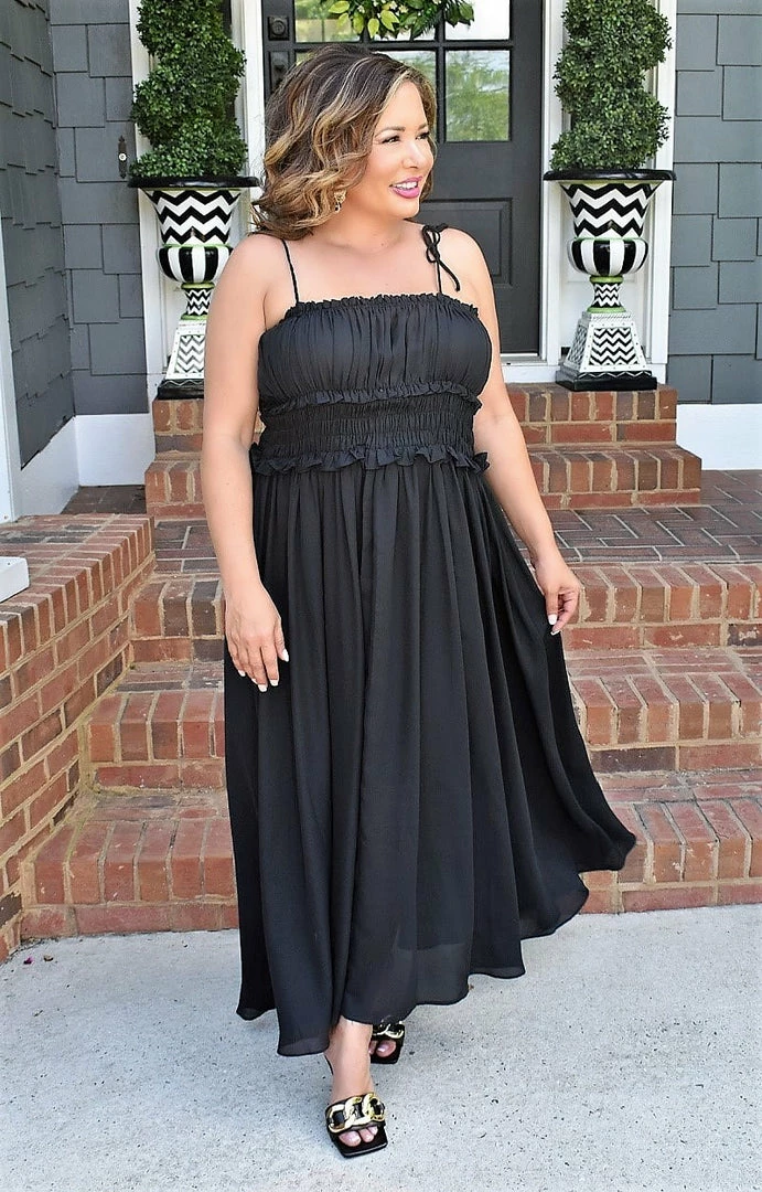 Heimish - WD1059L - 5122 Coming Back For More Maxi Dress - Black DRESSES 4 Heimish - WD1059L - 5122 Coming Back For More Maxi Dress - Black DRESSES