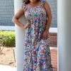 Southern Grace - 6807E - 52322 DRESSES All The Allure Floral Maxi Dress - Multi
