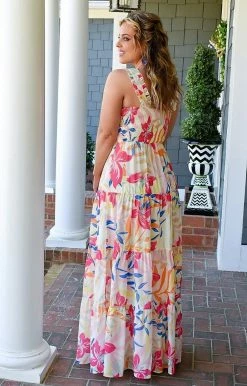Flying Tomato - ID18662-PP - 32422 Expecting Perfection Floral Maxi Dress - Ivory/Multi 6 Flying Tomato - ID18662-PP - 32422 Expecting Perfection Floral Maxi Dress - Ivory/Multi
