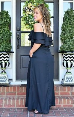 Heimish - BL-WD1058V - 4722 DRESSES Happy Anywhere Maxi Dress - Black 6 Heimish - BL-WD1058V - 4722 DRESSES Happy Anywhere Maxi Dress - Black
