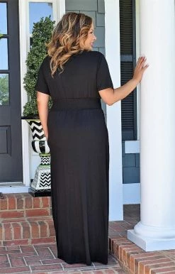 Heimish -BL-SD1311-10 - 42222 Weighing My Options Maxi Dress - Black