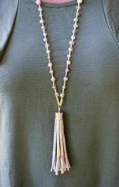 YFW - 72693-32 - 62122 Who You Know Necklace - Rose Gold Accessories