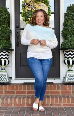 Davi & Dani - DT04438 - 2422 It's Like That Tie Dye Top