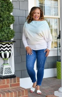 Davi & Dani - DT04438 - 2422 It's Like That Tie Dye Top