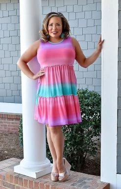 Heimish - BL-SD1268-11 - 3522 Often Wonder Tie Dye Dress 7 Heimish - BL-SD1268-11 - 3522 Often Wonder Tie Dye Dress