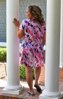 Sew In Love - VED54-2548B - 52222 Feeling Flirty Tie Dye Dress 6 Sew In Love - VED54-2548B - 52222 Feeling Flirty Tie Dye Dress