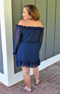 Heimish - HD1121 - 41522 Totally Worth It Dress - Navy DRESSES 6 Heimish - HD1121 - 41522 Totally Worth It Dress - Navy DRESSES