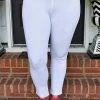 Spin USA - P3102 - 61521 Very Versatile Crop Pants - White BOTTOMS