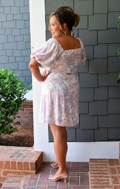 Andree - D10115-PP - 5922 Joyful Days Print Dress - Multi 6 Andree - D10115-PP - 5922 Joyful Days Print Dress - Multi