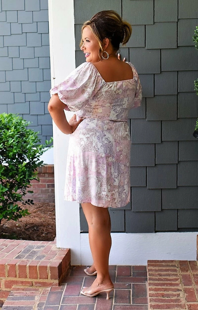 Andree - D10115-PP - 5922 Joyful Days Print Dress - Multi 3 Andree - D10115-PP - 5922 Joyful Days Print Dress - Multi