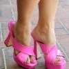 Liliana - AJA-1 - 41522 All Too Familiar Heel - Pink SHOES