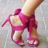 DDK Footwear -PRISLEY-32 - 51422 Less Excuses Heel - Fuchsia