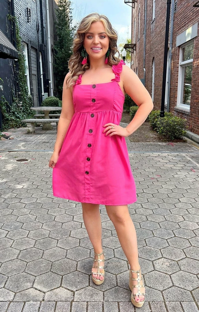 Staccato - 71463PP - 21922 A Little Sweeter Dress - Fuchsia 1 Staccato - 71463PP - 21922 A Little Sweeter Dress - Fuchsia