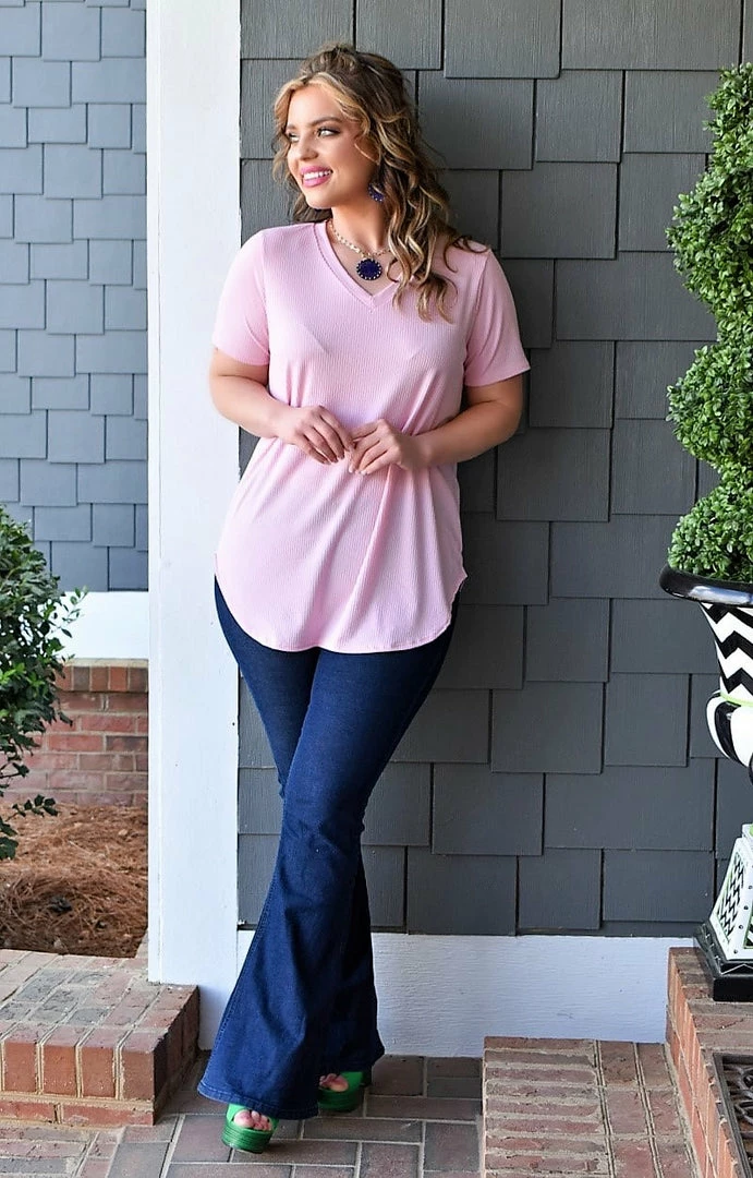 Heimish - BL-ST1565-22 - 3822 TOPS That's Enticing Top - Pink 4 Heimish - BL-ST1565-22 - 3822 TOPS That's Enticing Top - Pink