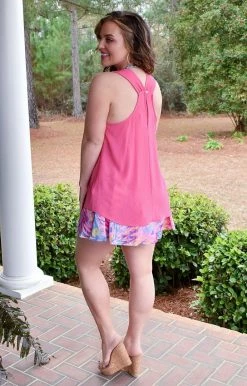 Spin USA - 4947 - 2922 Grand Opportunity Top - Hot Pink