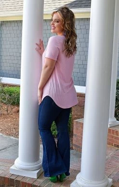 Heimish - BL-ST1565-22 - 3822 TOPS That's Enticing Top - Pink 7 Heimish - BL-ST1565-22 - 3822 TOPS That's Enticing Top - Pink