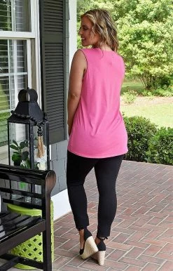 Heimish - BL-ST2045 - 42622 All About Me Tank - Hot Pink TOPS 8 Heimish - BL-ST2045 - 42622 All About Me Tank - Hot Pink TOPS