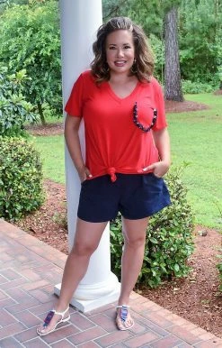 Heimish - ST1999-12 - 52922 American Dream Top - Red