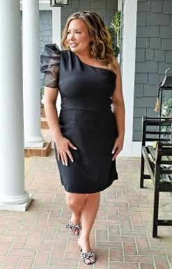 TCEC - CD01813 - 31322 Beside You Dress - Black DRESSES