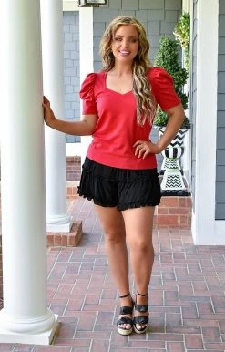 Heimish - WP1013F - 42022 Capture This Shorts - Black BOTTOMS