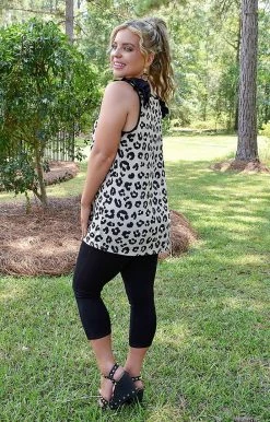 Heimish - BL-ST2212-10 - 62022 TOPS Don't Wait Leopard Top