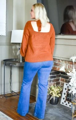 Cozy Casual - SK4468PPX - 91320 Always & Forever Sweater - Rust Sweaters